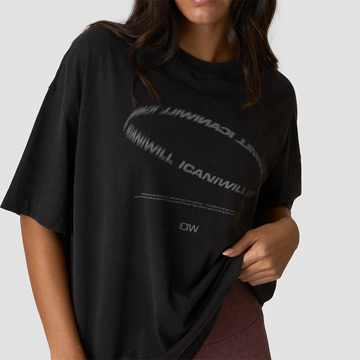 Everyday Oversized T-shirt Svart