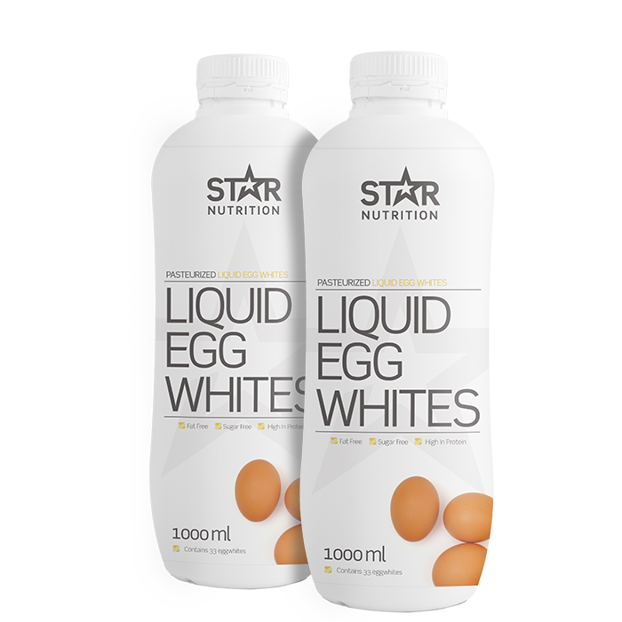 Star Nutrition 2 x Flytande äggvita 1000 ml