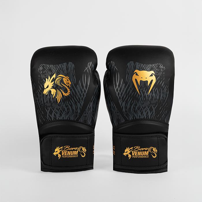 Venum X Chimaev Wild Borz Boxningshandskar Svart Guld