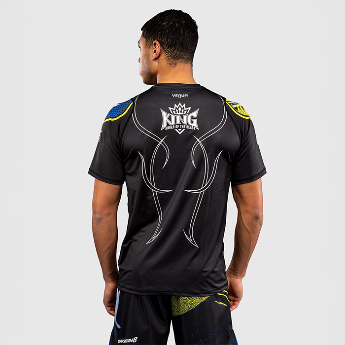 Venum x TEKKEN 8 Dry-Tech T-shirt King Svart Gul