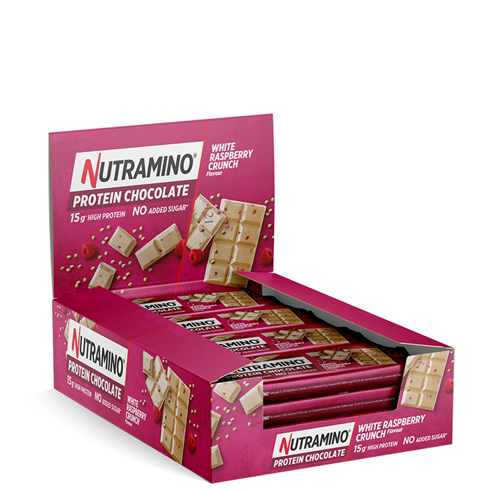 16 x Nutramino Proteinbar, 50 g, Raspberry Crunch