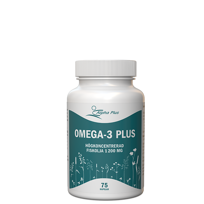 Omega 3 Plus, 75 kapslar