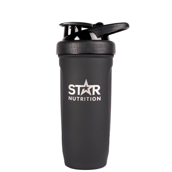 Star Nutrition Gear Stainless Steel Shaker Svart 900 ml