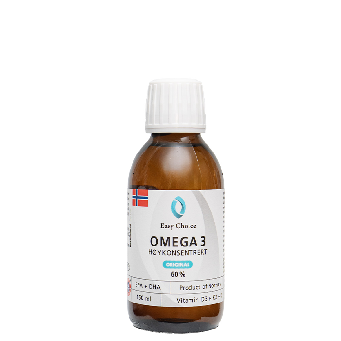 Omega-3 Högkoncentrerat Flytande D3-K2-E 150 ml