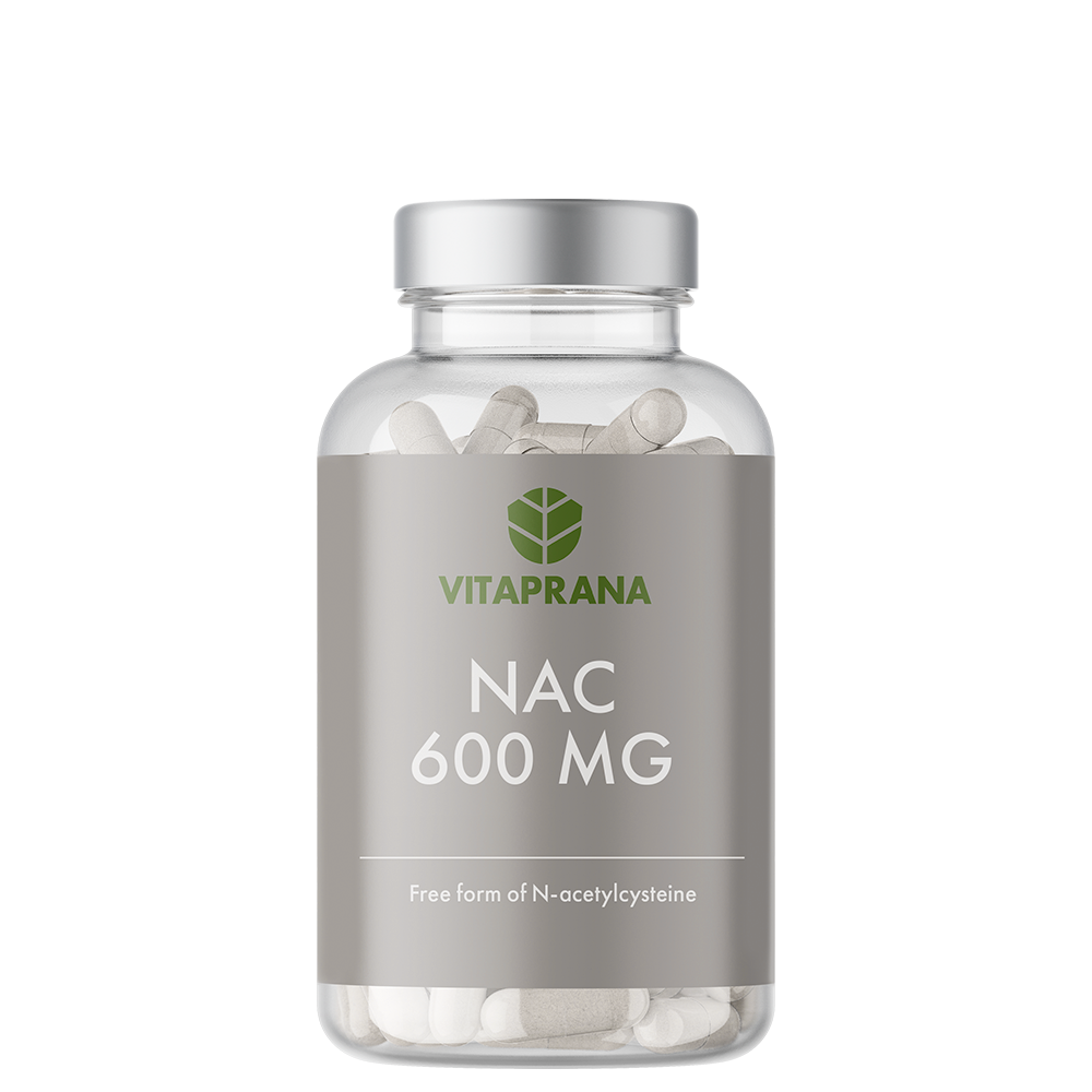 NAC 600 mg Aminosyra 100 kapslar