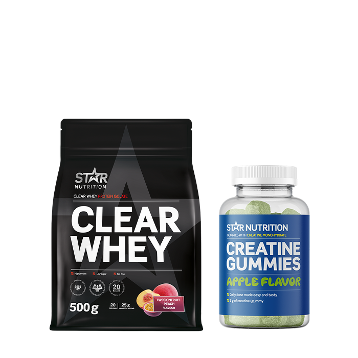 Clear Whey 500g + Creatine Gummies