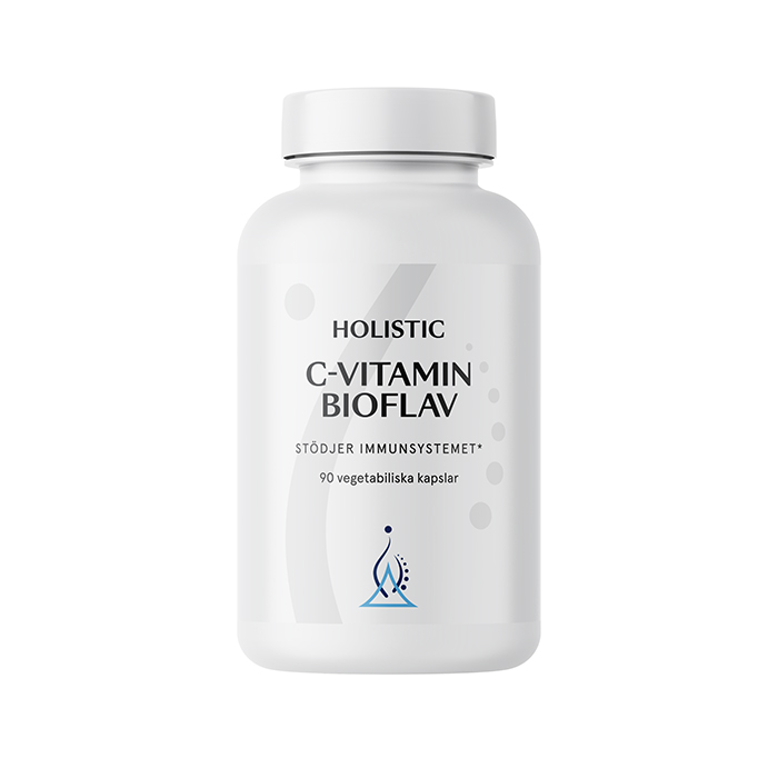 Holistic C-vitamin Bioflav 500 mg 90 kapslar
