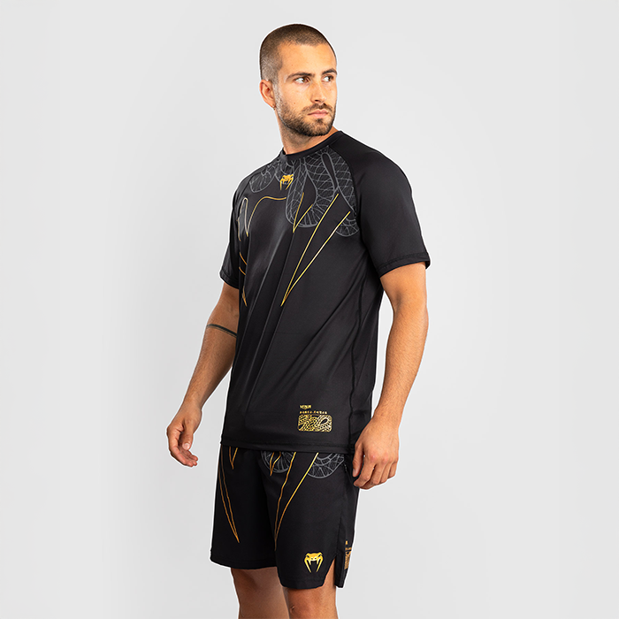 Serpenti Dry Tech T-shirt Svart Silver Guld