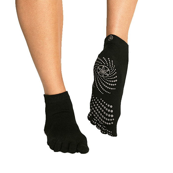 Bild av Black Grippy Yoga Socks