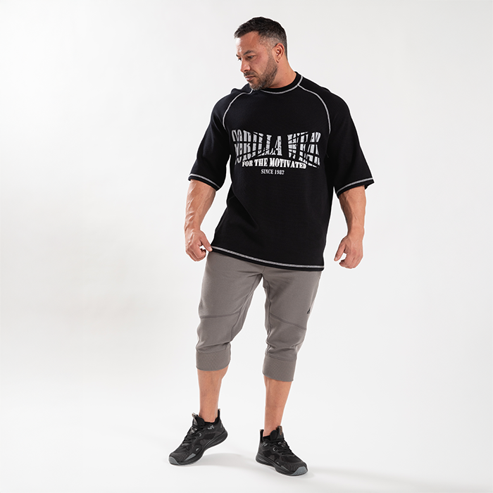 Finley Oversized T-Shirt Svart Gr&aring;