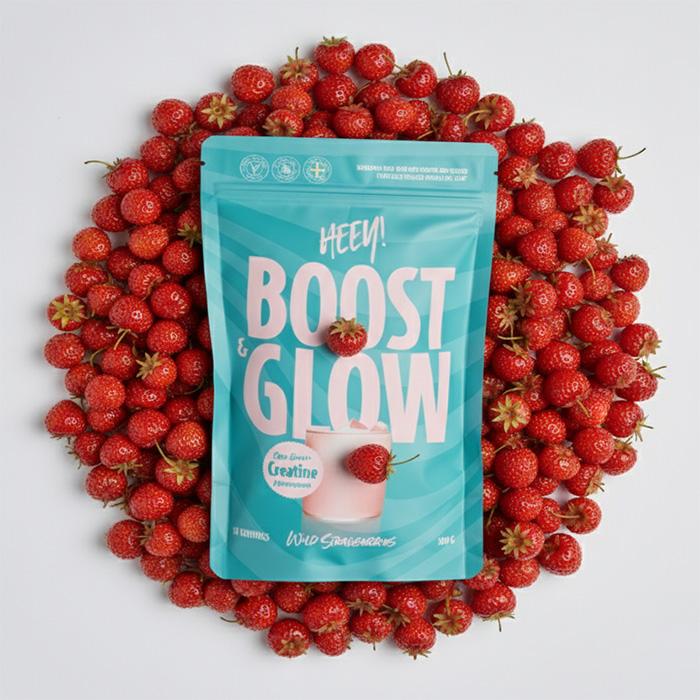 Heey! Boost & Glow Creatine + Collagen 300g