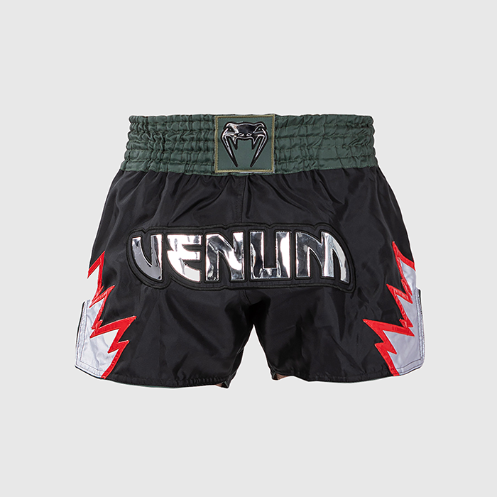Inferno Muay Thai Shorts Svart Khaki