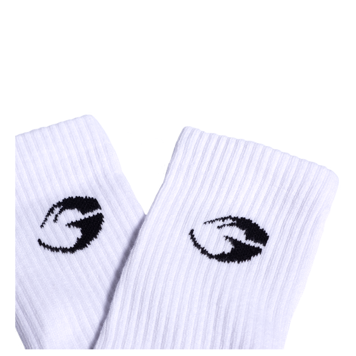 Gasp Crew Socks 1-pack, White