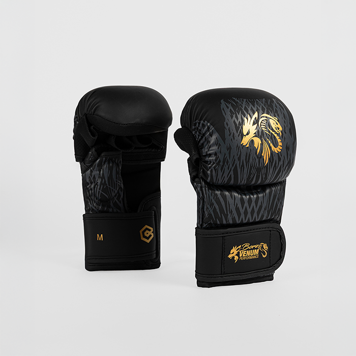 Venum X Chimaev Wild Borz Sparringhandskar Svart Guld