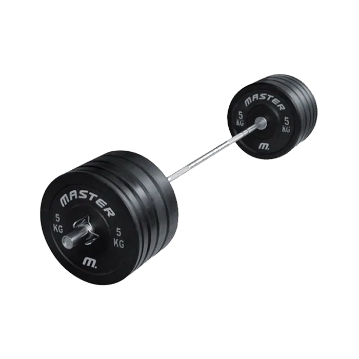 Master Fitness Bumpers plate set 120 kg