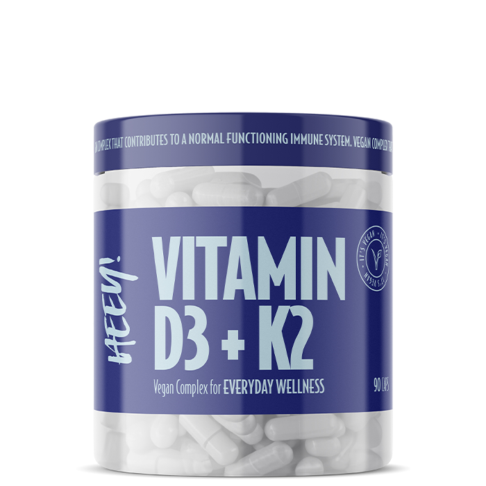 Heey! Vitamin D3/K2 + Superfruits 90 kapslar