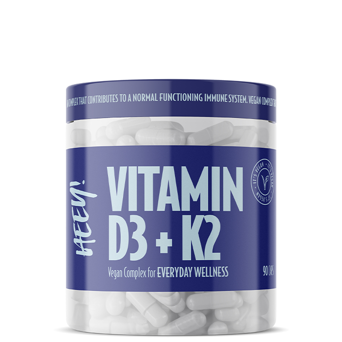Vegansk Vitamin D3 K2 med Superfruits 90 kapslar