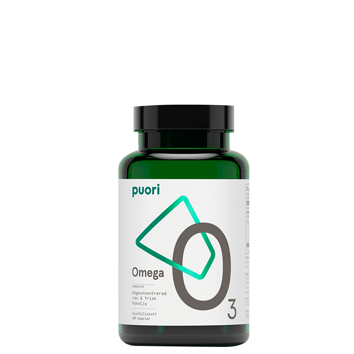 Puori O3 Omega-3 60 kapslar