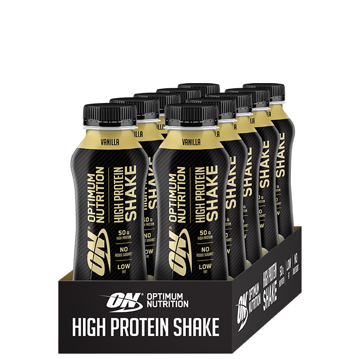 Optimum Nutrition 12 x Optimum High Protein Shake, 500 ml