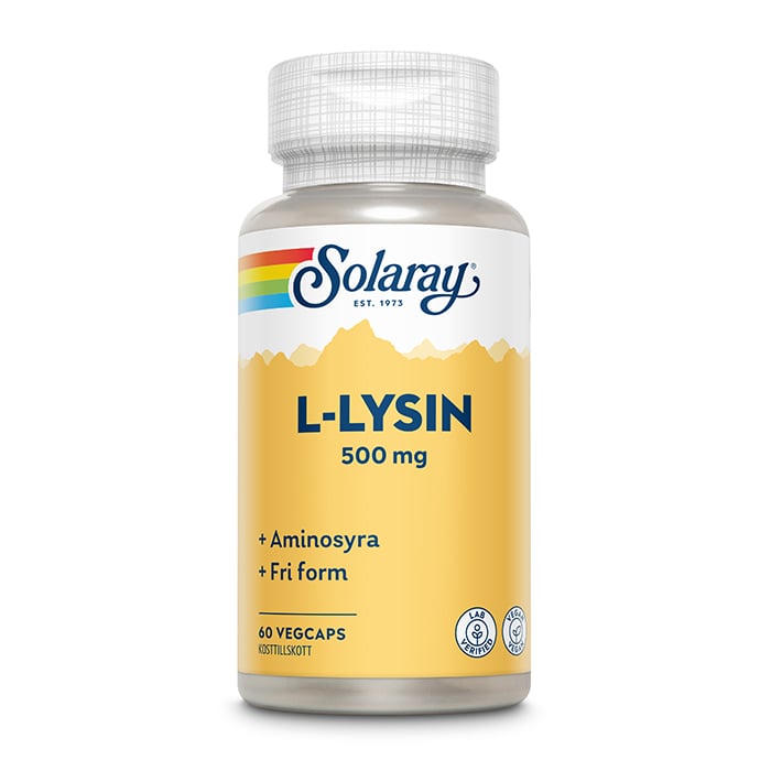 L-lysin Aminosyror 60 kapslar