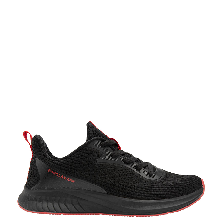 Milton Training Shoes, Black/Red