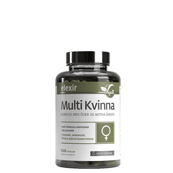 Multivitamin Kvinna 120 kapslar