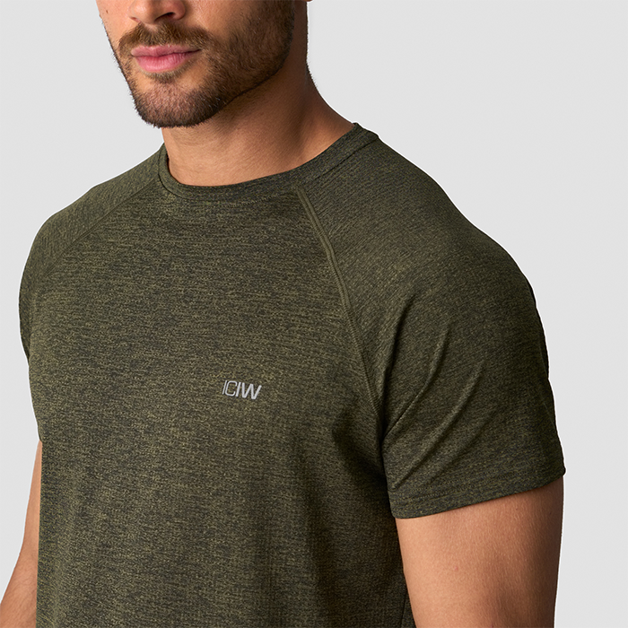 Training Mesh T-shirt M&ouml;rkgr&ouml;n