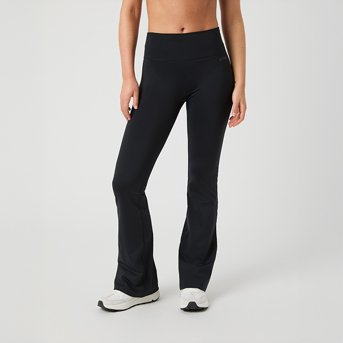 Flare Tights Svart