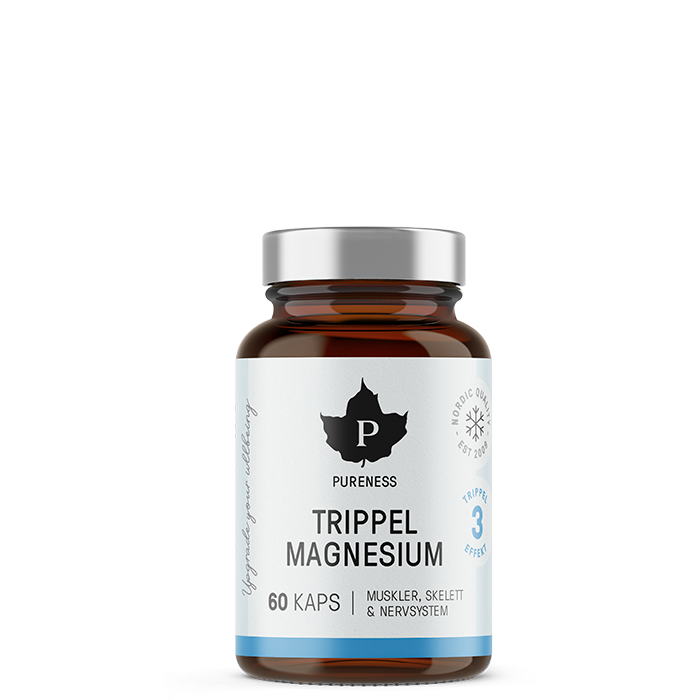 Läs mer om Trippel Magnesium, 60 kapslar