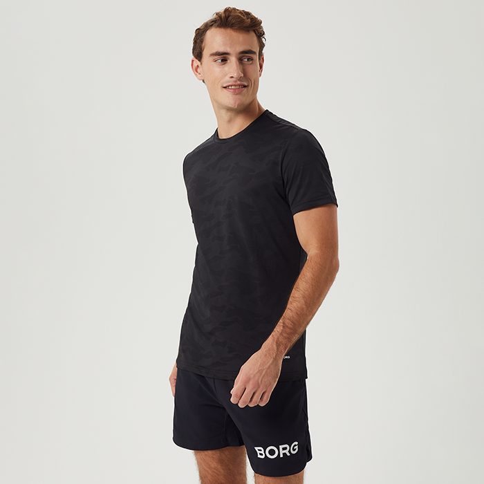 Borg Performance T-shirt, Black Beauty 10293