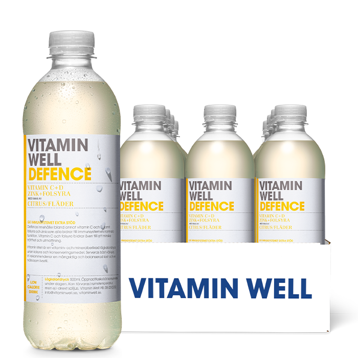 12 x Vitamin Well 500ml Defence