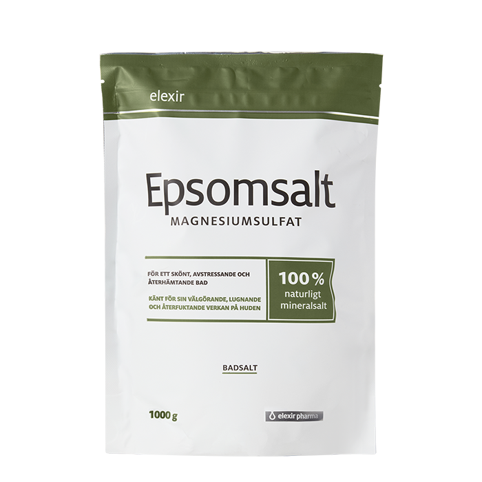 Elexir Epsomsalt 1000 g