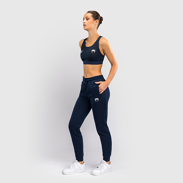UFC Fusion by Venum Fight Week Women's Cotton Pant Solid Oceanic Blue