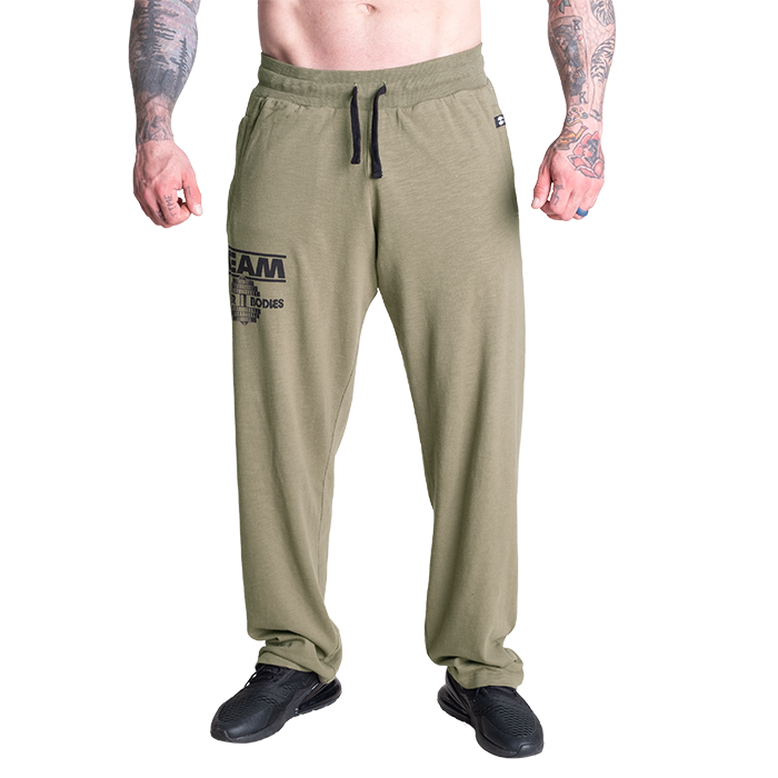 Better Bodies Sweatpants, Washed Green