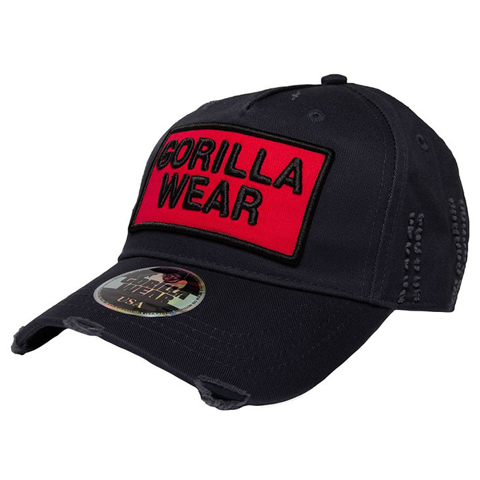 Gorilla Wear Harrison Cap Black/Red OS