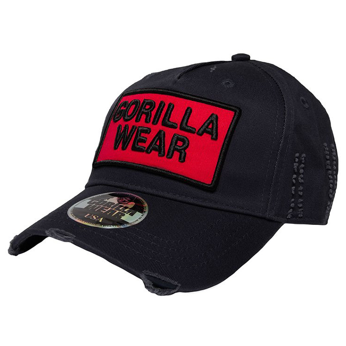 Harrison Cap,Black/Red,OS