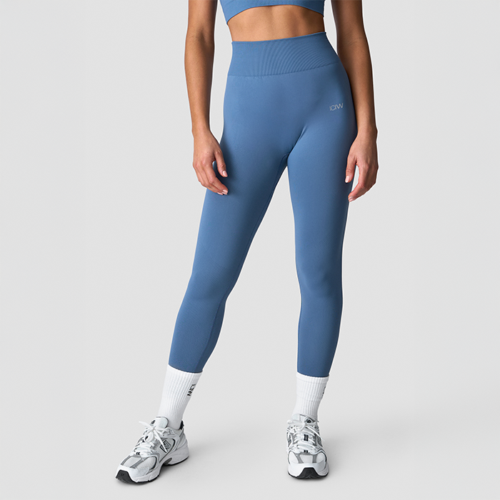 Define Seamless Tights,Dusty Steel Blue
