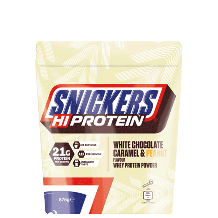 Snickers Protein Powder 875 g White Chocolate Peanut