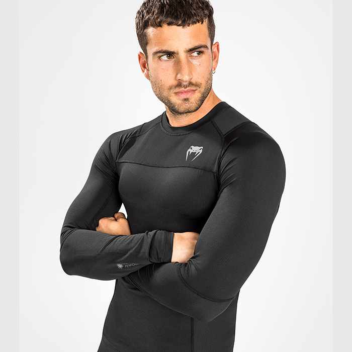 G-Fit Air Rashguard L&aring;ng&auml;rmad Svart