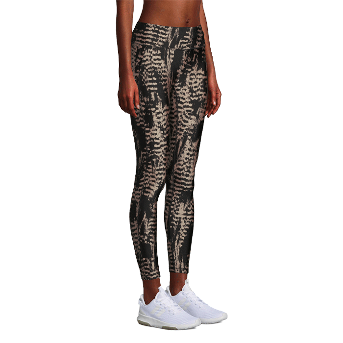 Bild av Iconic Printed 7/8 Tights, Survive Grey Metallic