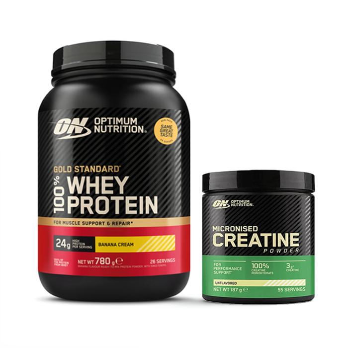 Optimum Nutrition Whey Gold Standard 780 g + Kreatin 187 g