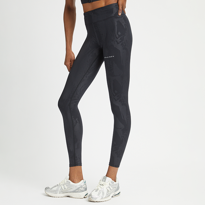 Untamed Emboss Tights Svart 11905