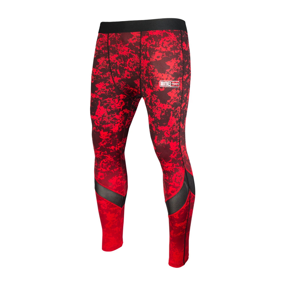 Bad Boy X-Train Compression Tights, Black/Red