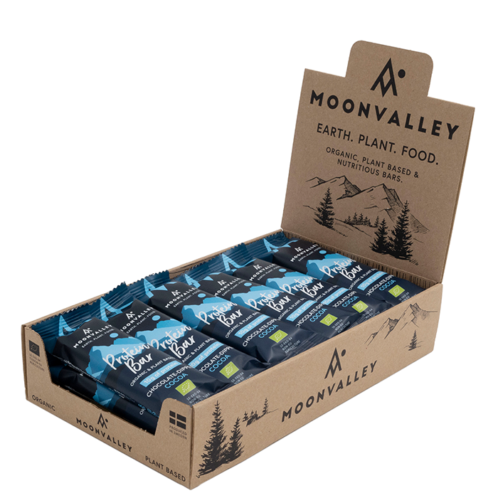 Moonvalley 18 x Proteinbar Chocolate 60 g