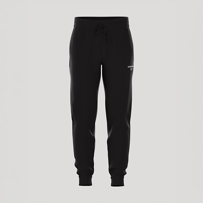 Essential Tapered Sweatpants Svart