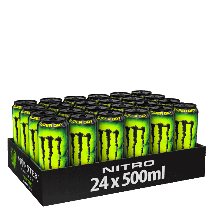 Läs mer om 24 x Monster Energy, 50 cl, Nitro