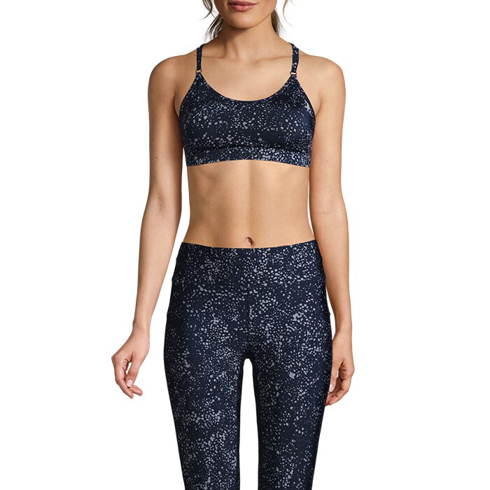 Bild av Strappy Sports Bra, Sprinkle Blue