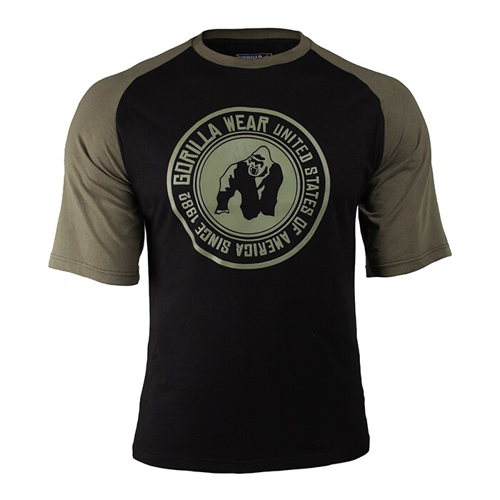 Texas T-shirt Black/Army Green