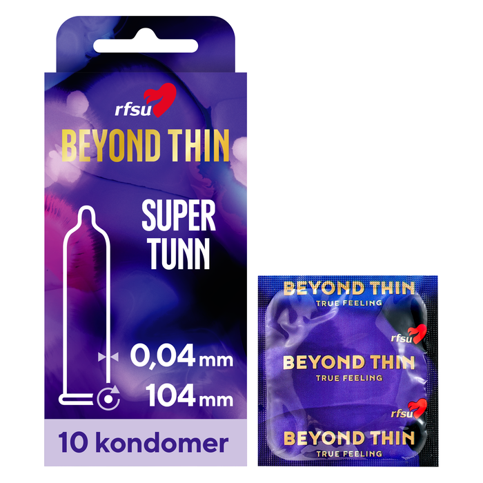 RFSU Beyond Thin Ultratunna Kondomer 10-pack