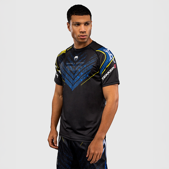Venum x TEKKEN 8 Dry-Tech T-shirt King Svart Gul